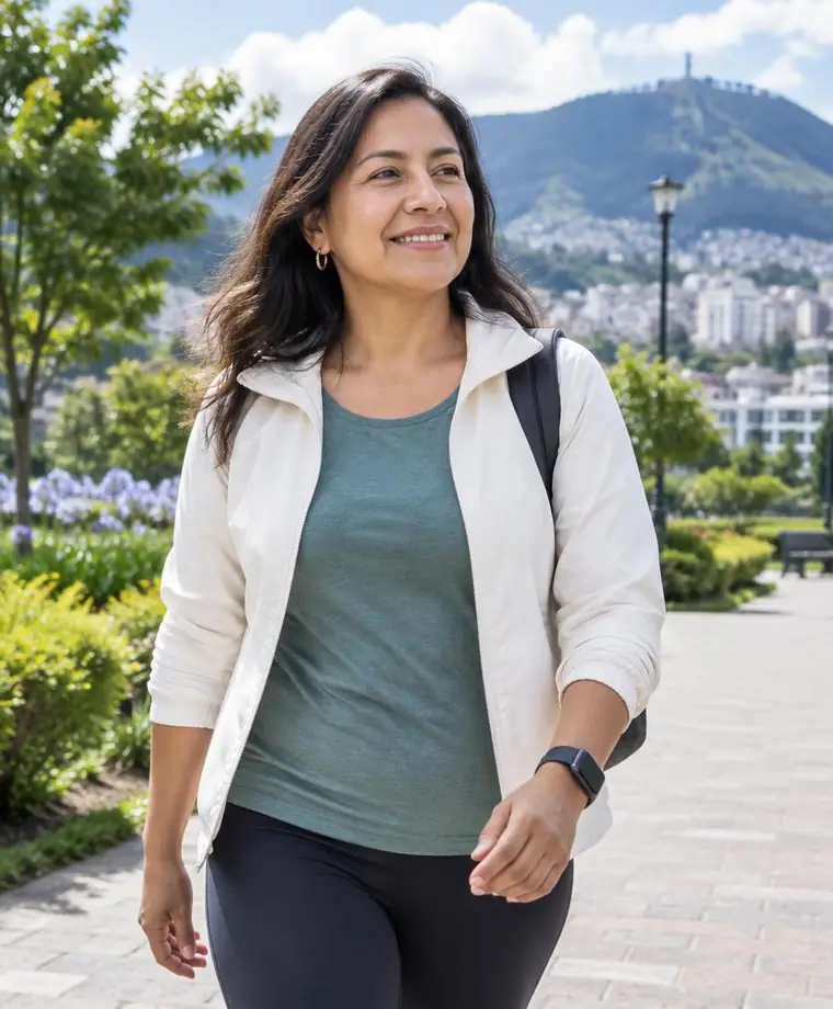 Mujer caminando